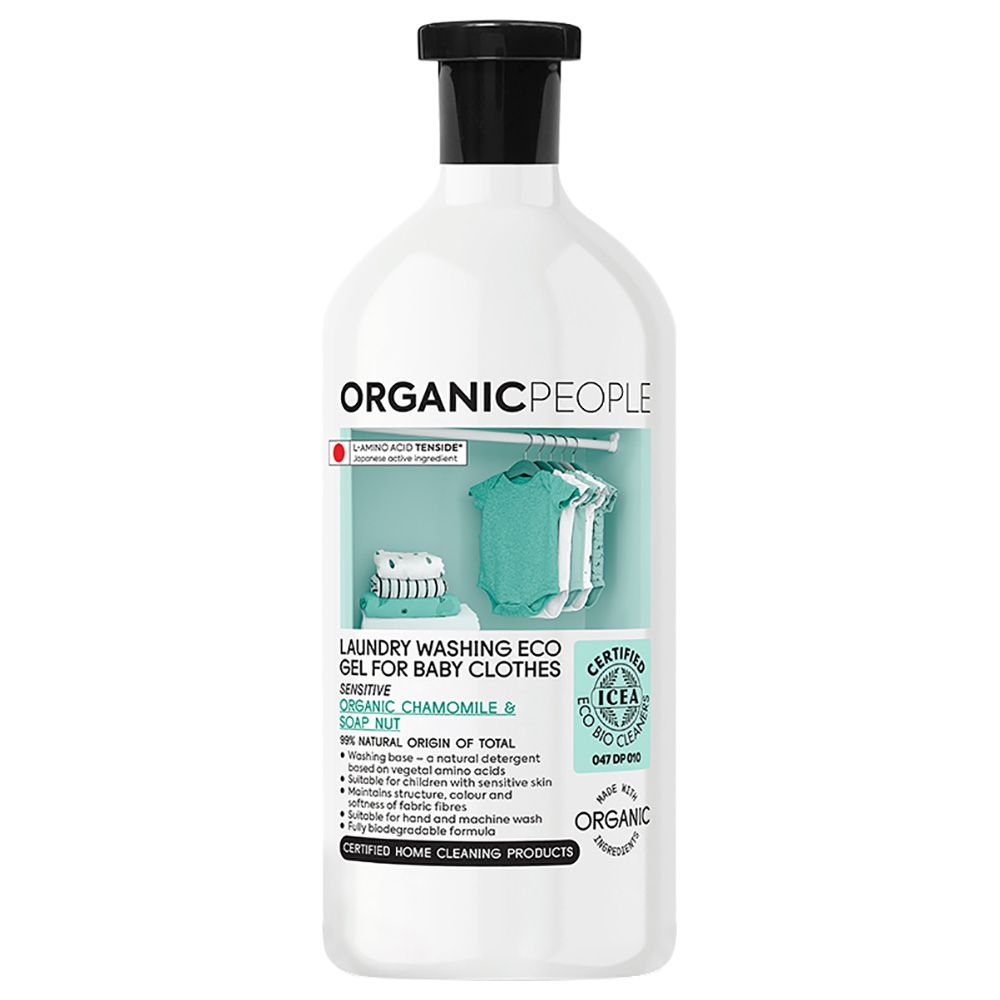 Organic People - Delicate Gel For Baby Clothes - 1000 ml