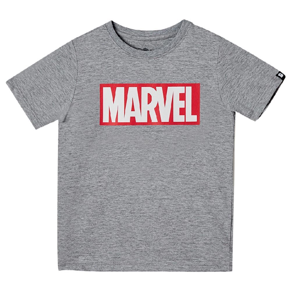 The Souled Store - Official Marvel Graphic T-Shirt - Grey