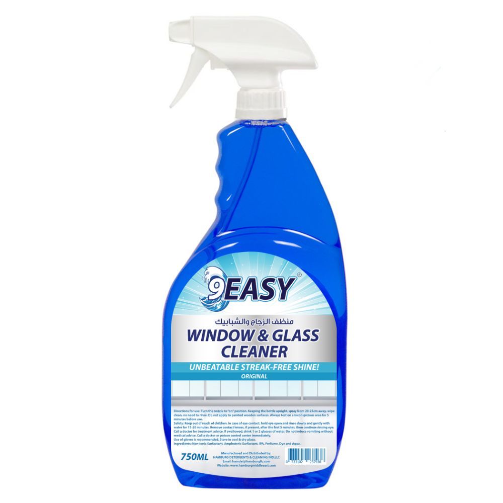 9EASY - Window & Glass Cleaner 750ml