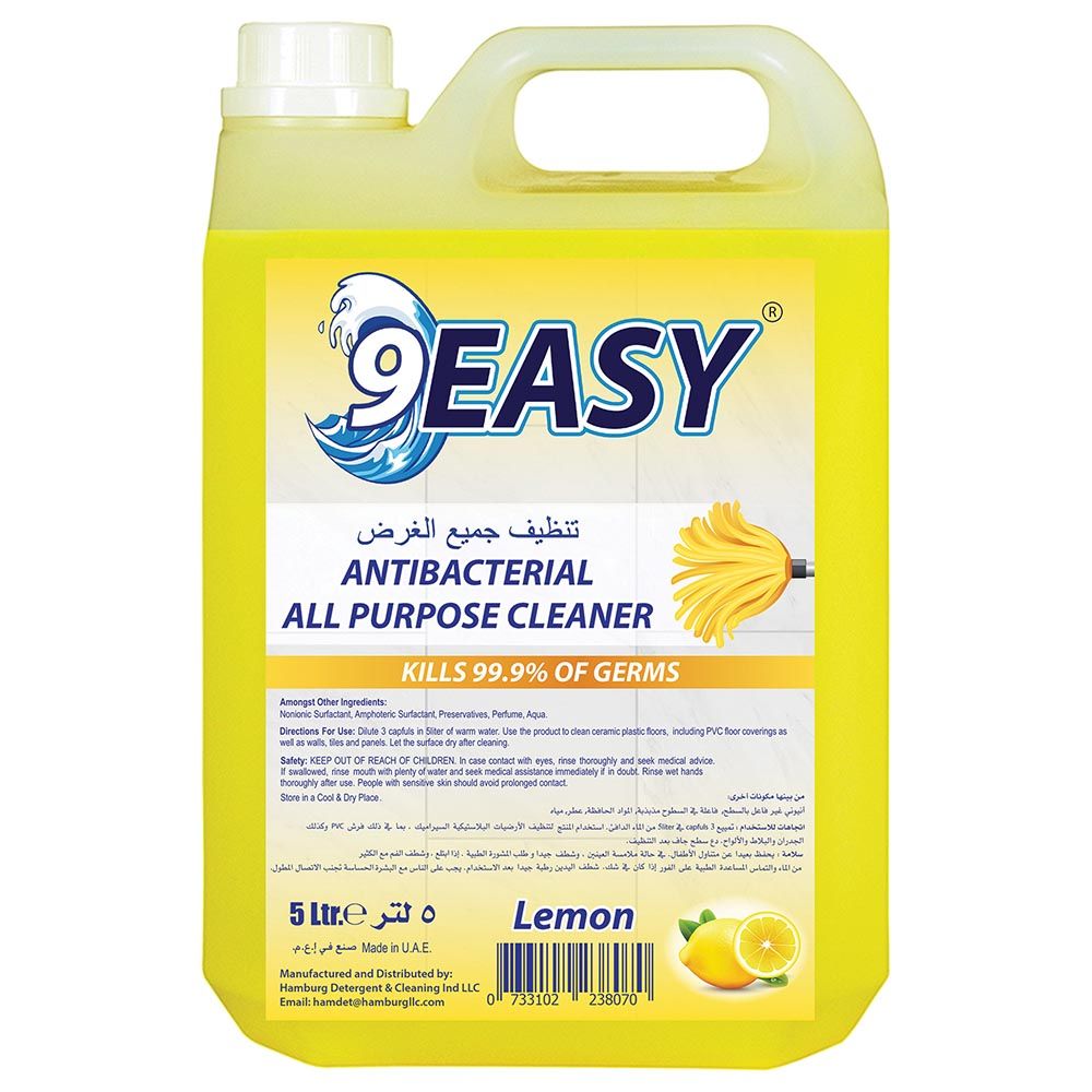 9EASY - Antibacterial All Purpose Cleaner - 5L