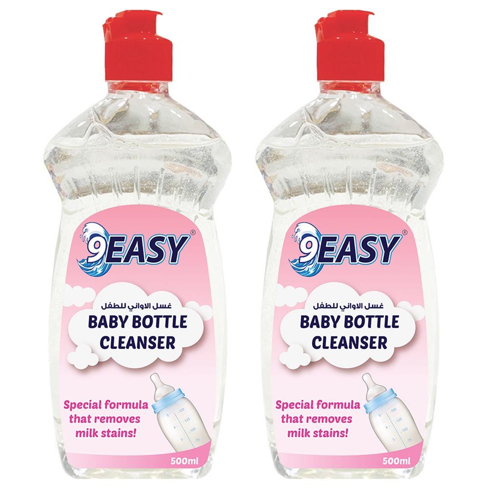 9EASY - Baby Bottle Cleanser 500ml Pack of 2