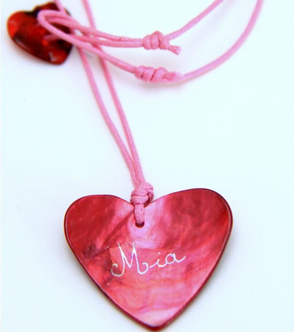 Personalised Heart Necklace