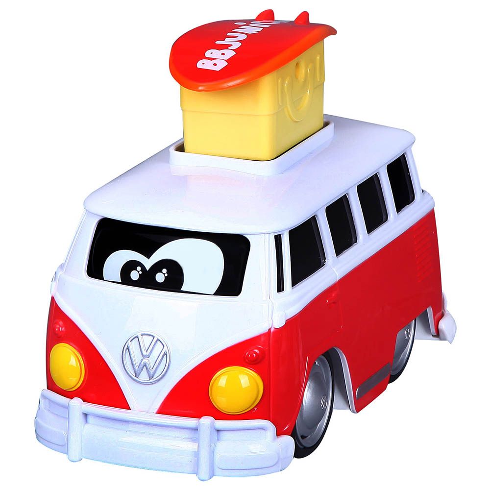 BB Junior - Volkswagen - Press & Go - Samba Bus - Red