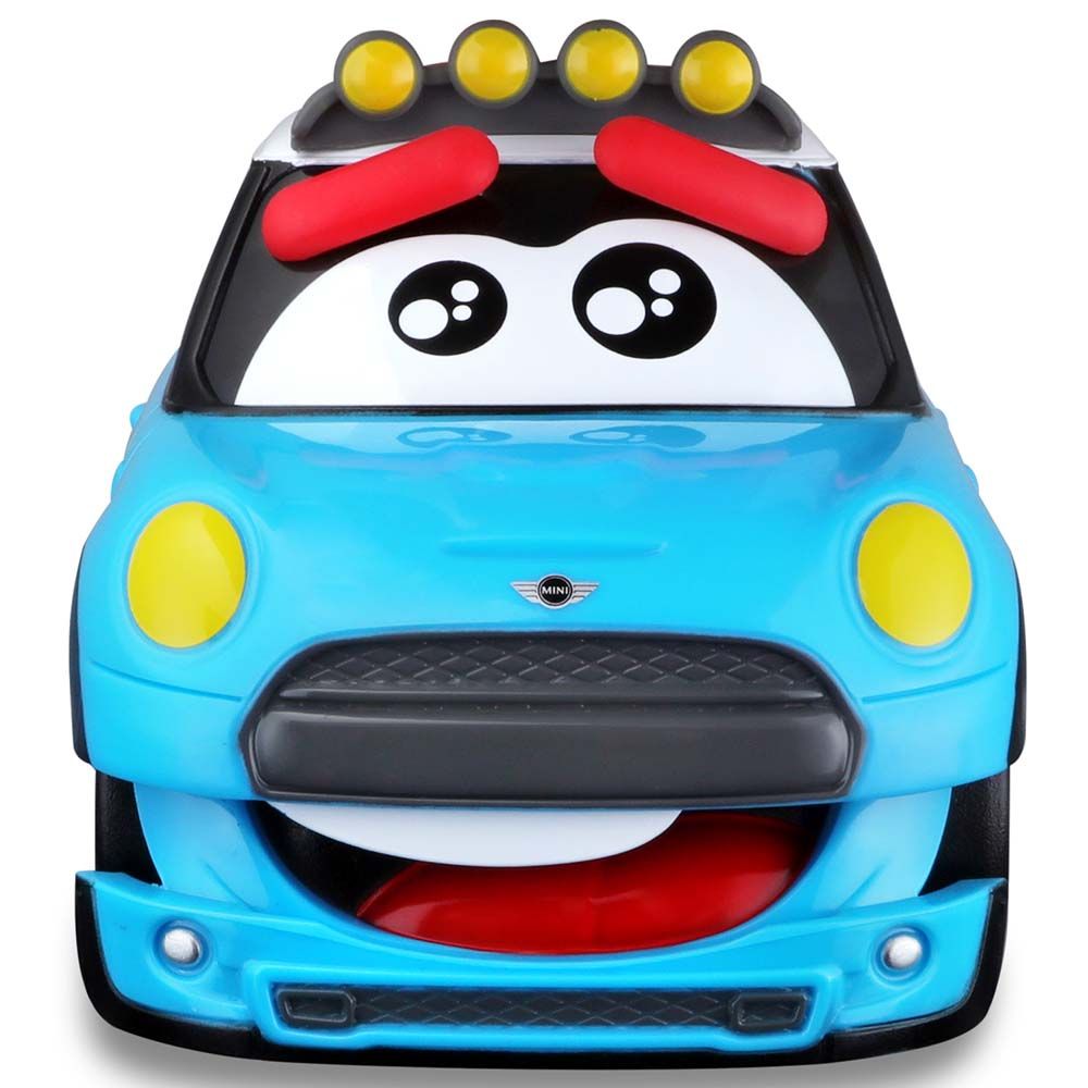 BB Junior - Mini Cooper Laugh & Play Car - Blue