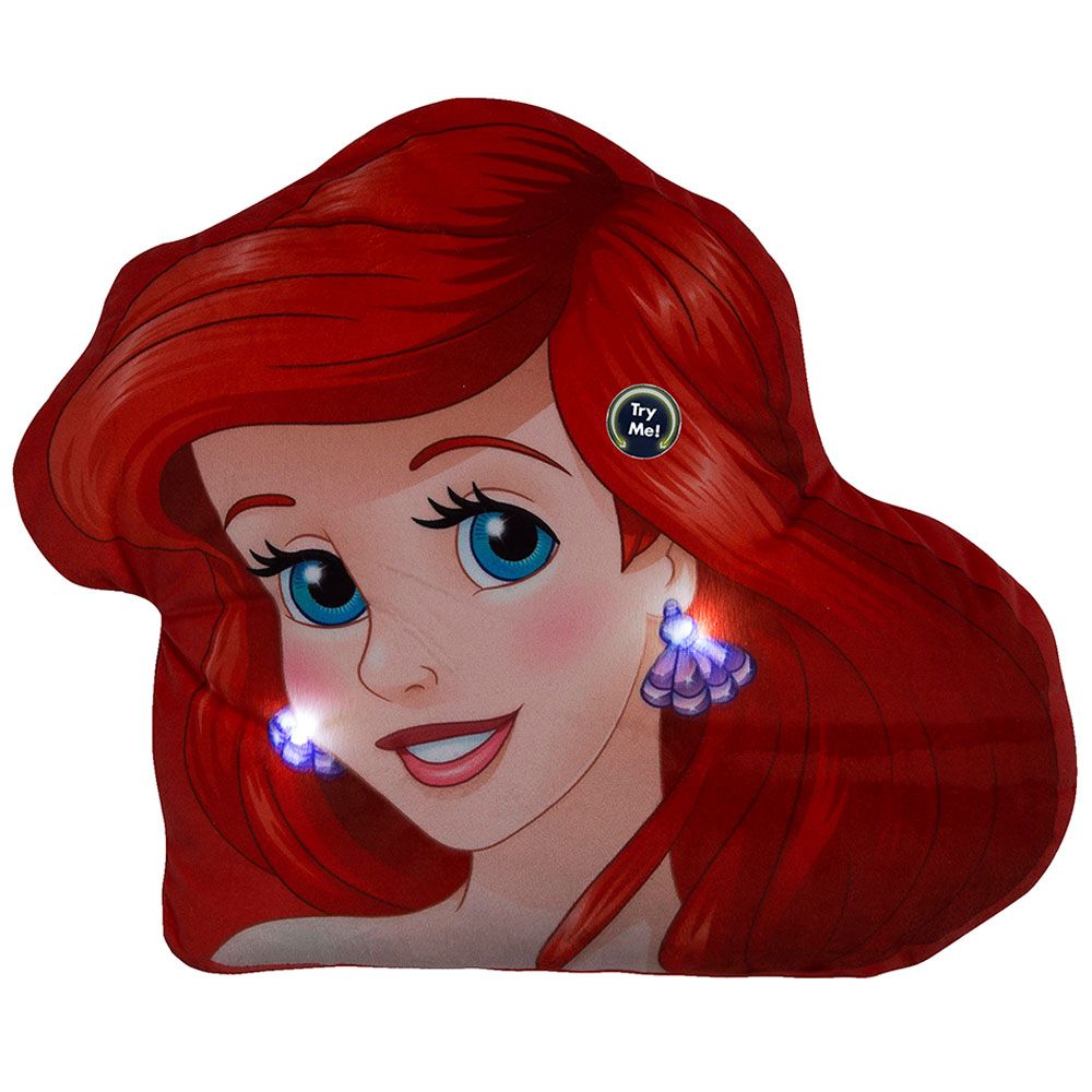 Disney - Ariel Head Cushion Print With LED