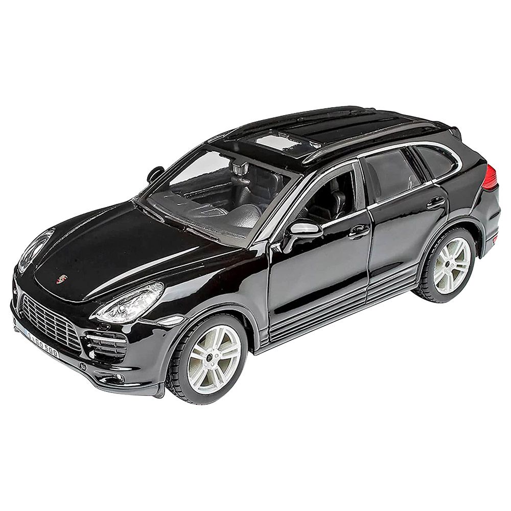 Bburago - 1/24 Porsche Cayenne Turbo Diecast Toy Car - Black