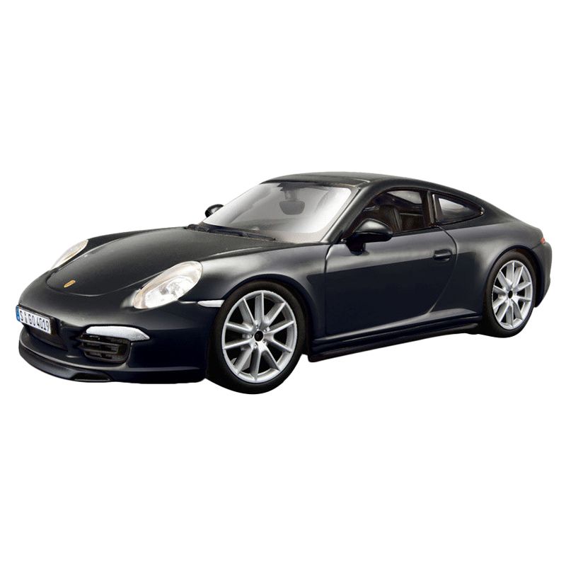 Bburago - 1/24 Porsche 911 Carrers S Diecast Toy Car - Black