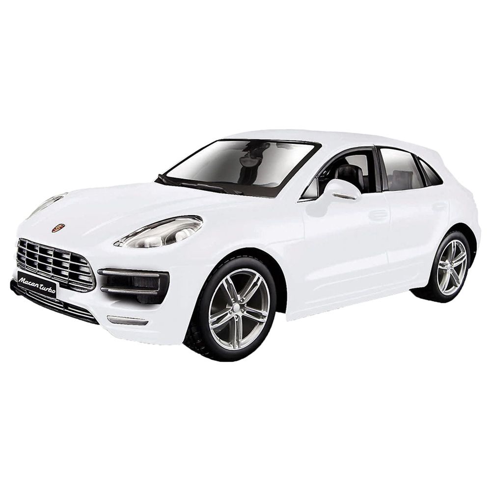 Bburago - 1/24 Porsche Macan Diecast Toy Car - White