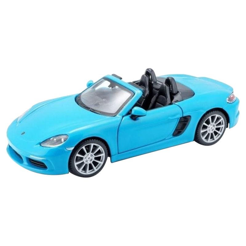 Bburago - 1/24 Porsche 718 Boxster Diecast Toy Car - Blue