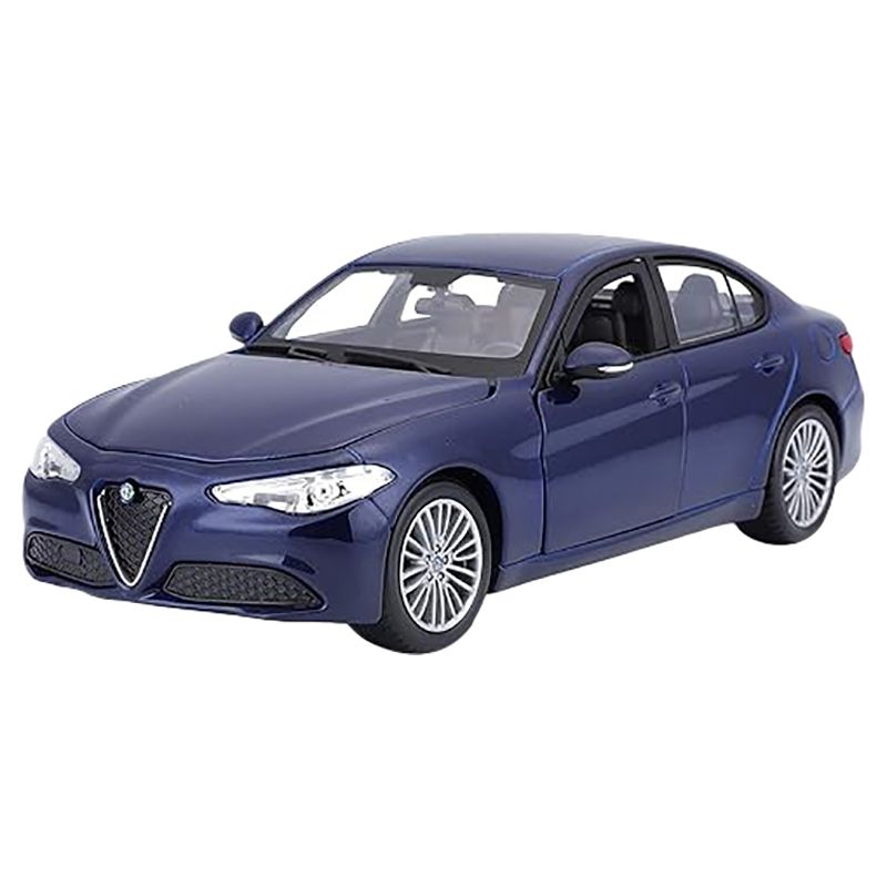 Bburago - 1/24 Alfa Romeo Giulia Diecast Toy Car - Blue