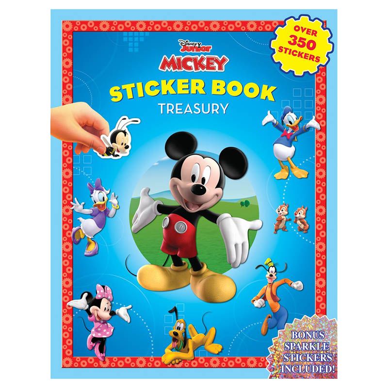 كتاب Disney Mickey Treasury Sticker English Book