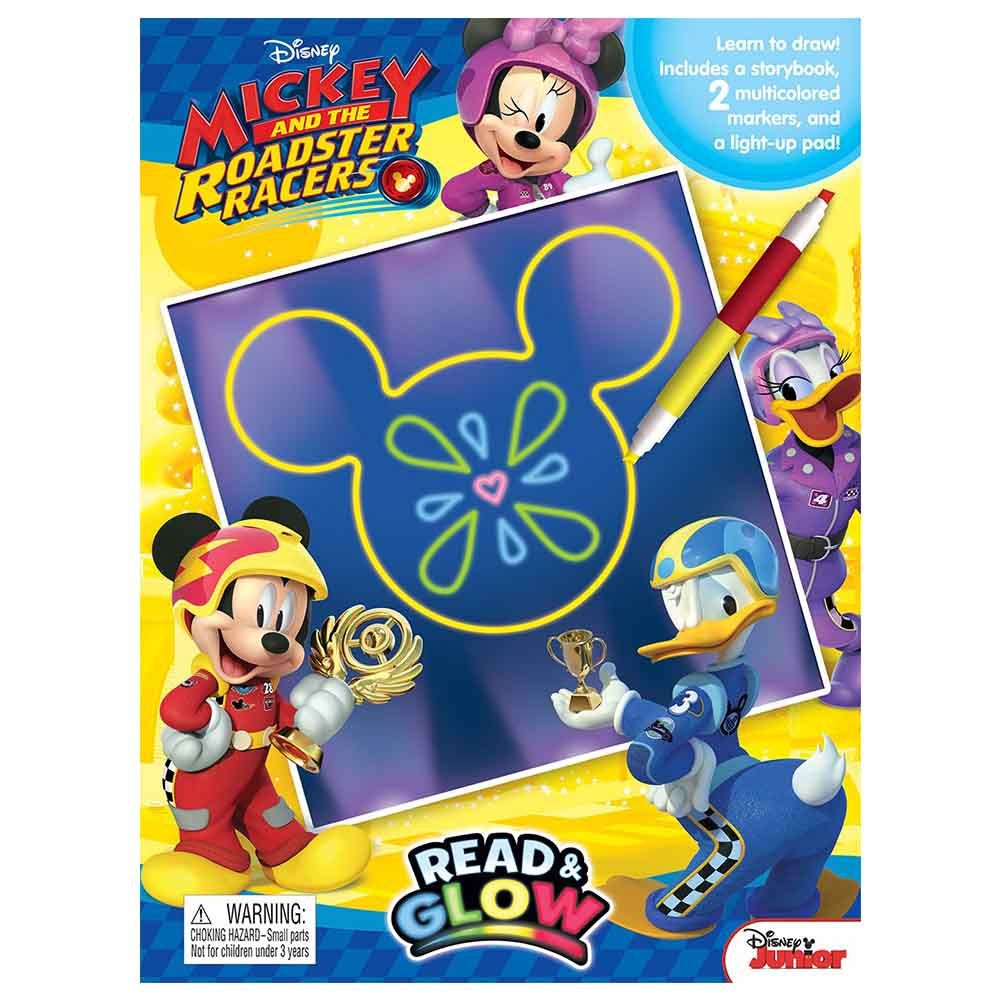 كتاب متوهج Disney Minnie Mickey Read & Glow