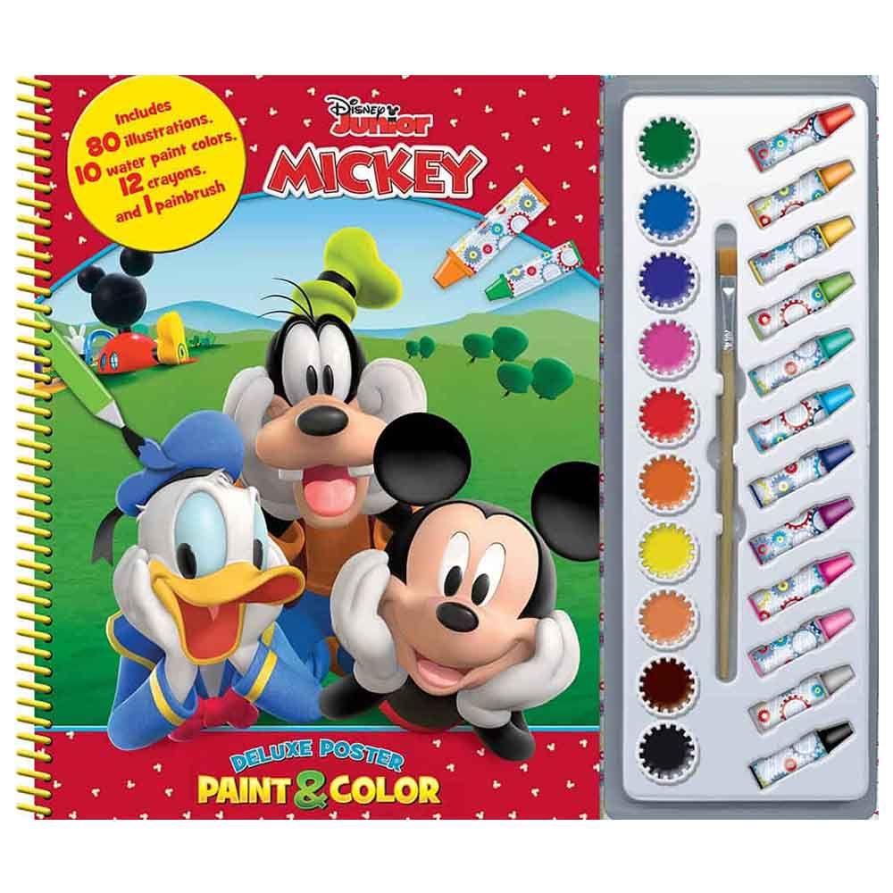 Disney Mickey Deluxe Poster Paint & Color