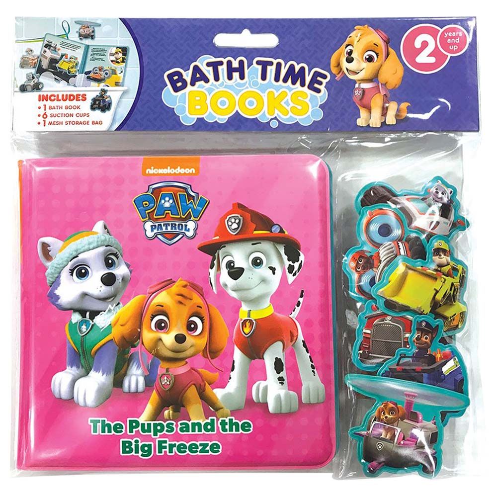 كتاب استحمام للبنات Nick Paw Patrol Girls Bath Time