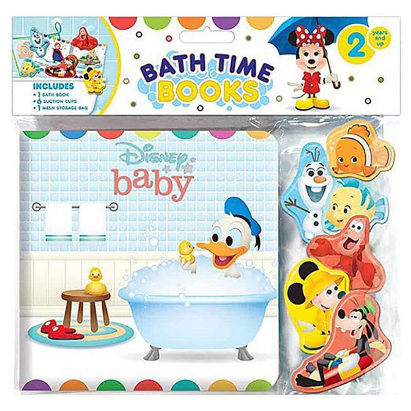 كتاب الاستحمام Disney Baby Bath Time 