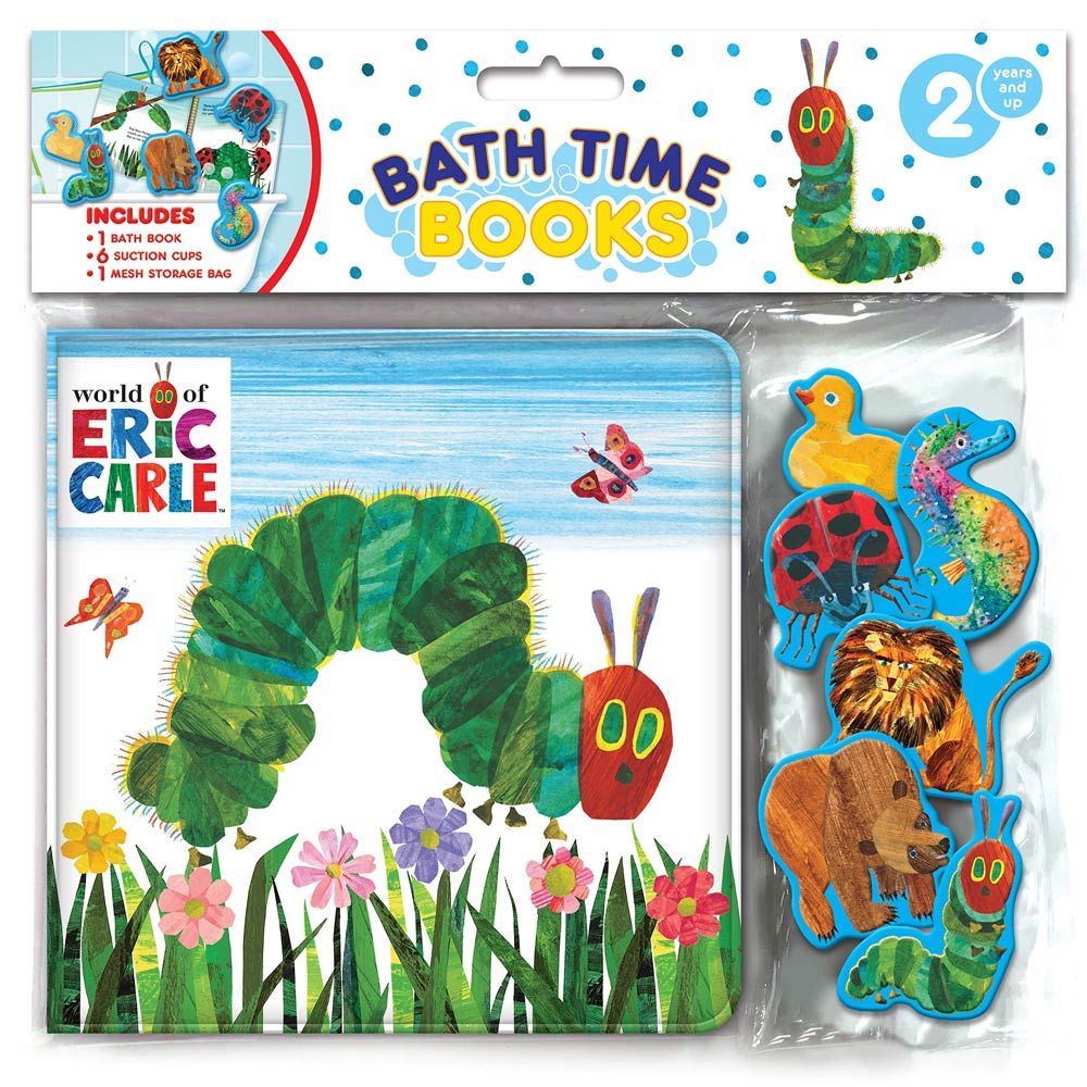 كتاب استحمام Eric Carle Bath Time