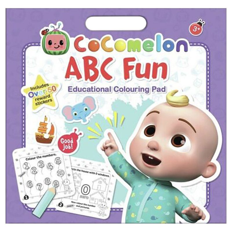 كتاب تلوين ABC Colouring Fun Educational Pad - Fruits