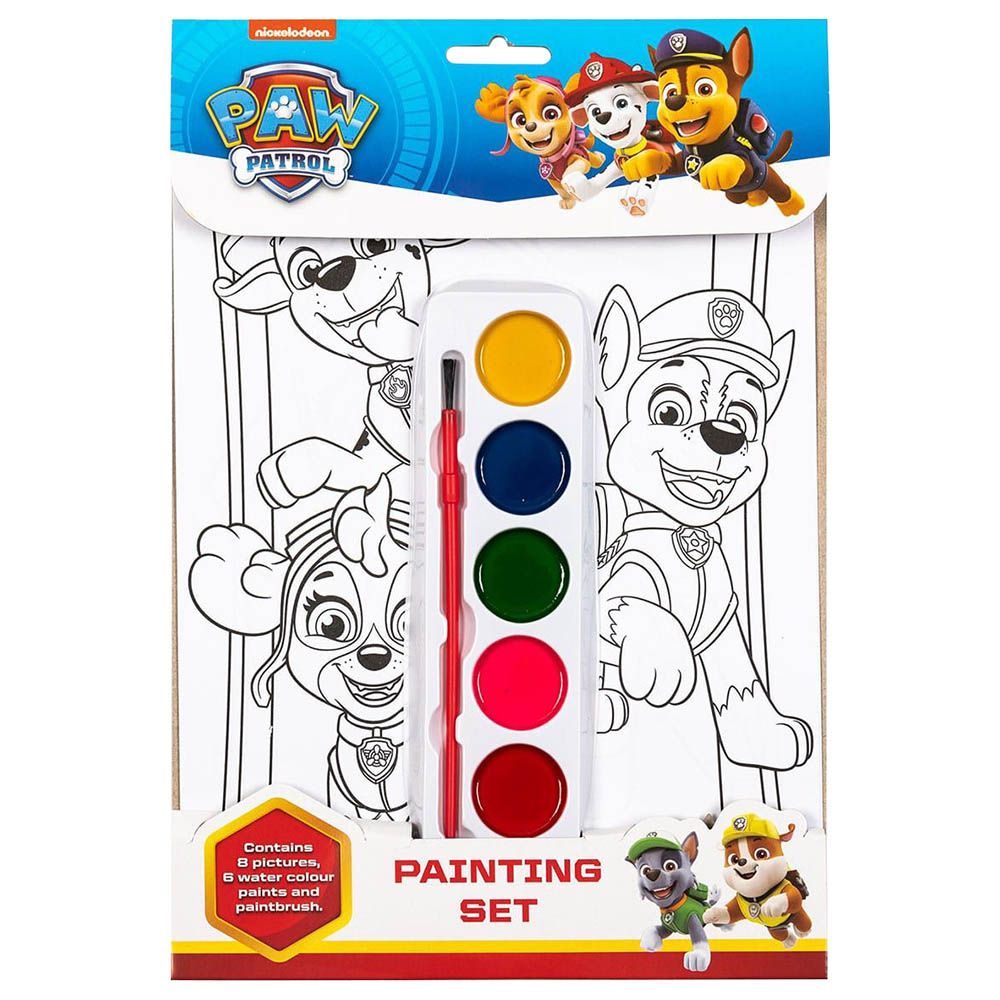 Paw Patrol Painting Set For Gift Birthday Activity Fun