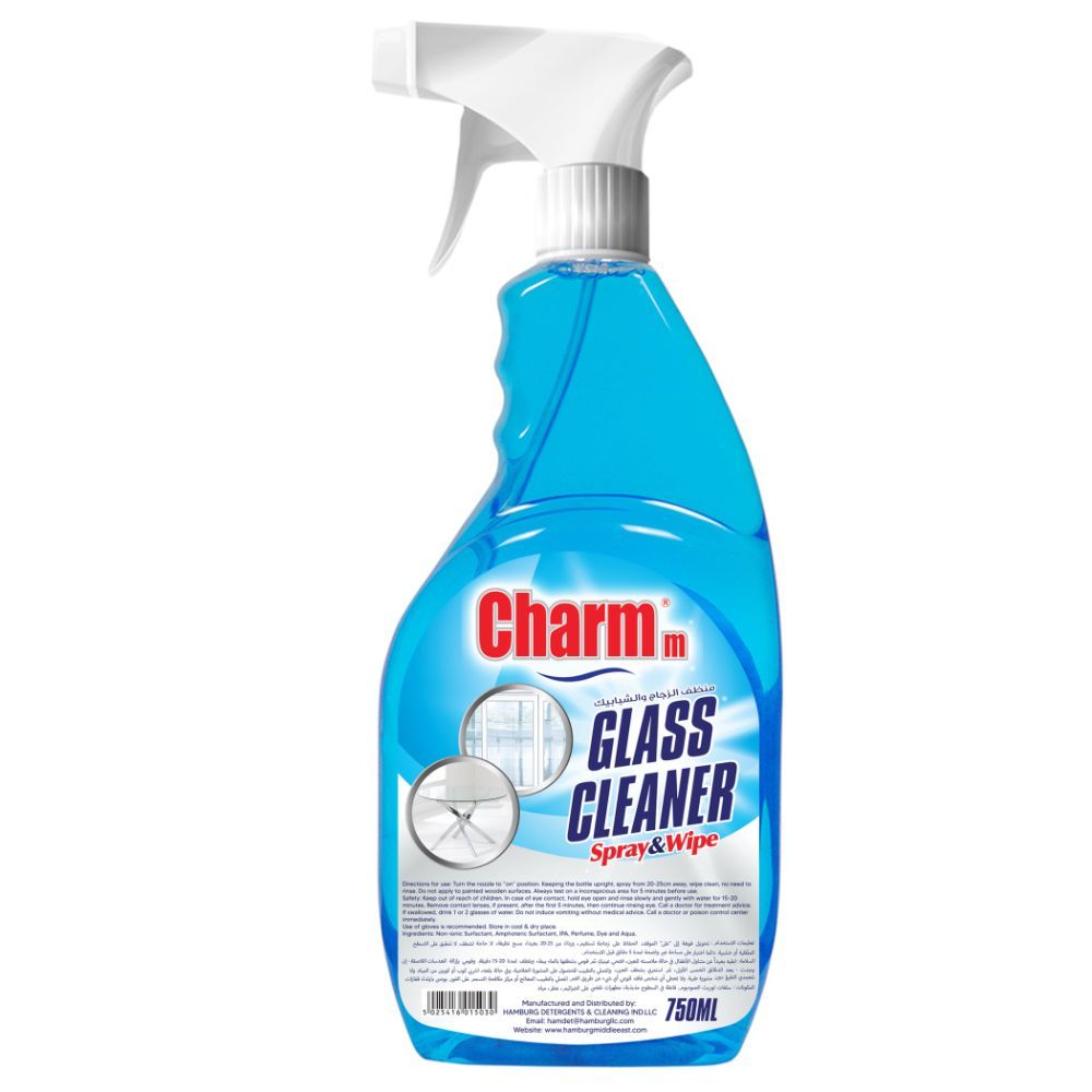 Charmm - Window & Glass Cleaner Blue 750ml