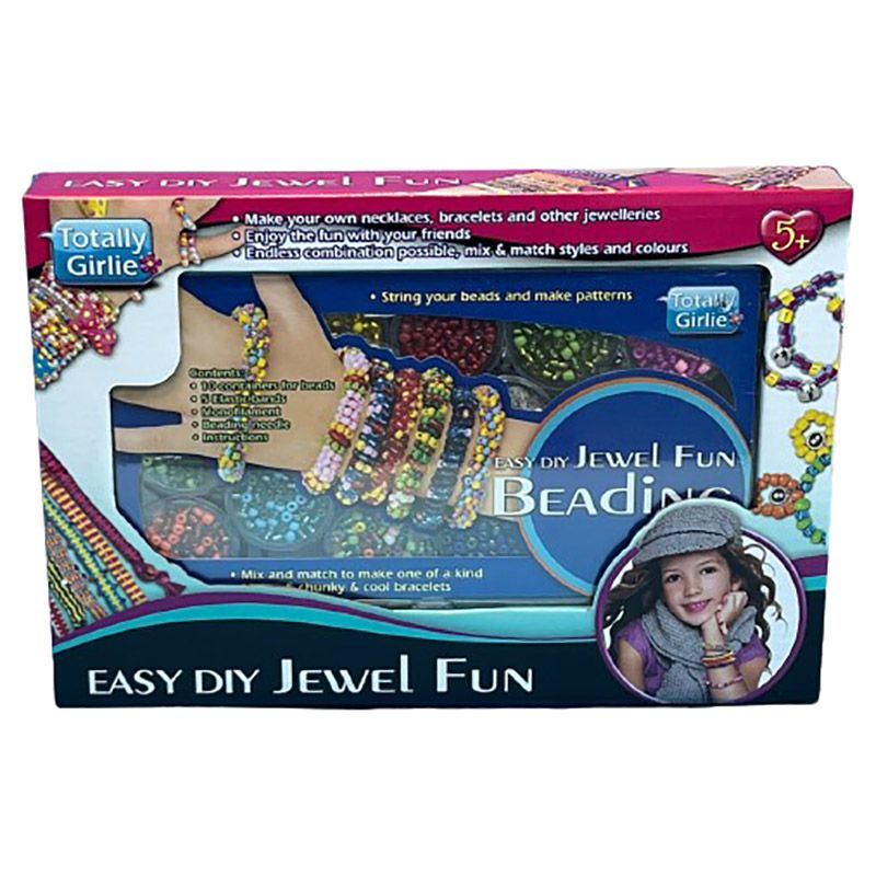 Totally Girlie - Easy Jewel Fun Beading DIY Crafts Kit