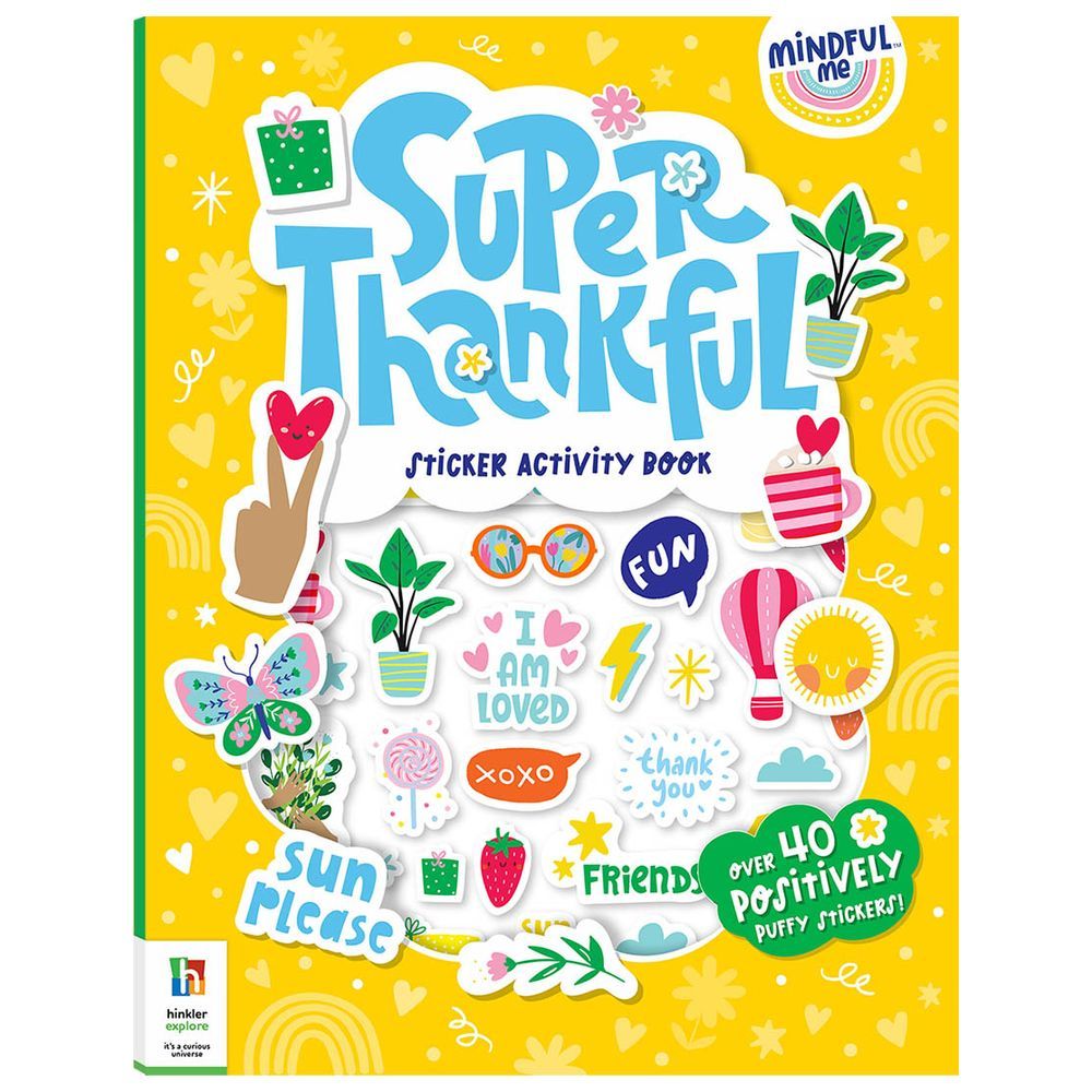 كتاب Mindful Me Super Thankful Sticker Activity Book