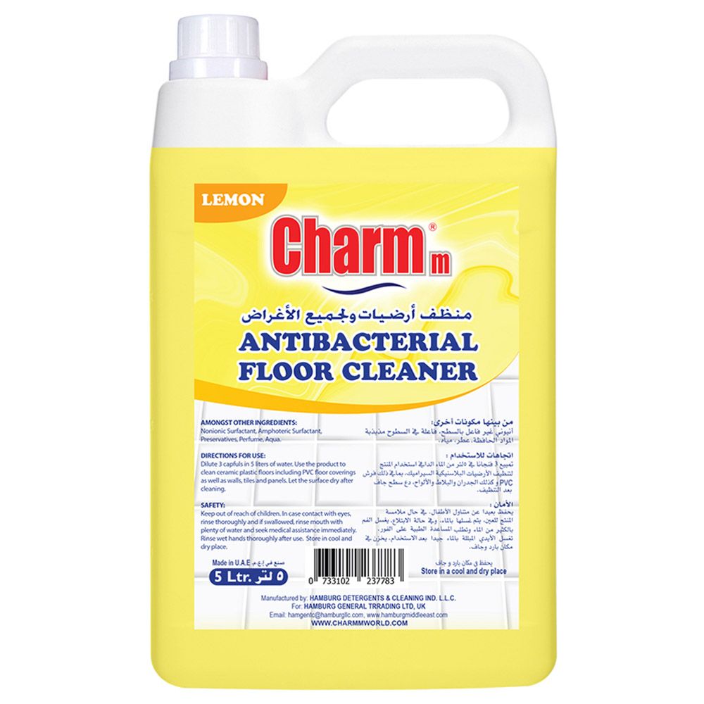 Charmm - Antibcaterial Floor Cleaner Lemon 5L