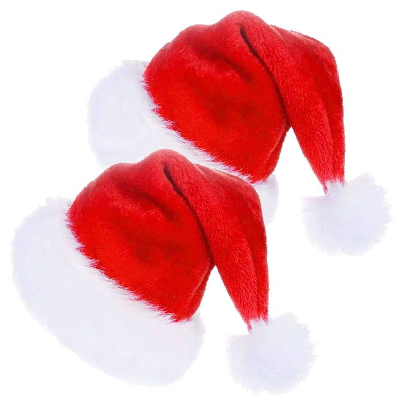 Highland - Christmas Santa Hat For Adult - Pack Of 2