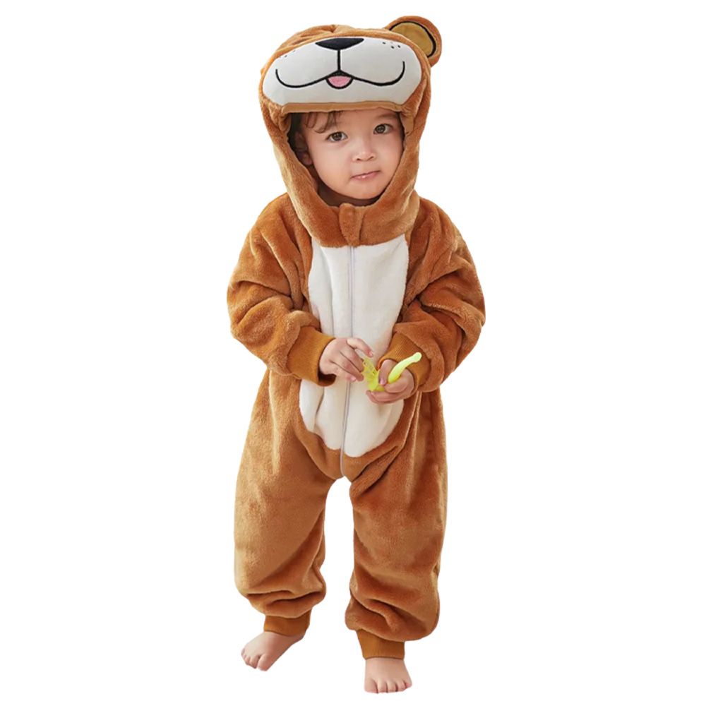 Highland - Kids Bear Romper Animal Costume - Brown