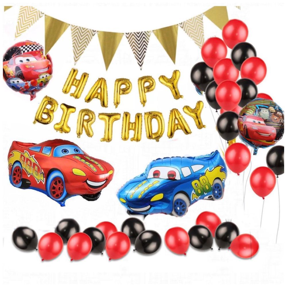 Highland - McQueen Car Birthday Decoration Set