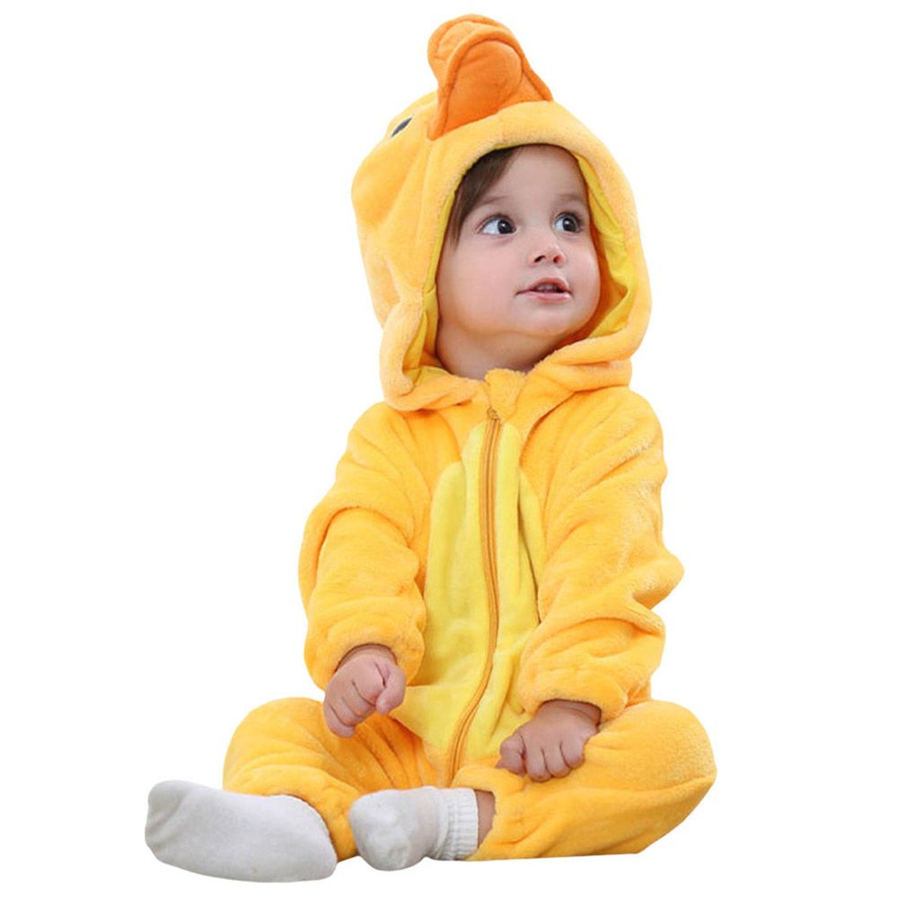 Highland - Kids Duck Romper Animal Costume - Orange_L