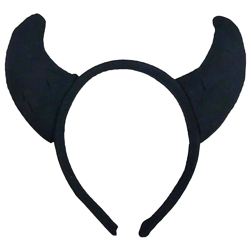 Highland - Devil Horn Halloween Hairband - Black