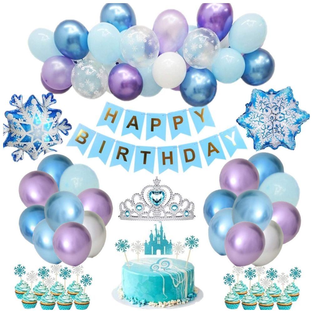 Highland - Frozen Birthday Decoration Set