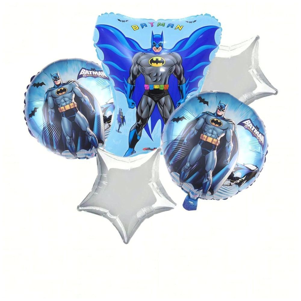 Highland - 5pcs Batman Foil Balloons