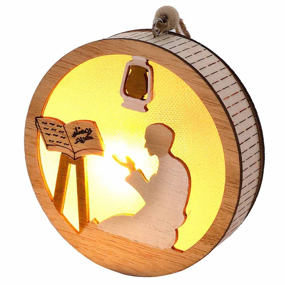 Highland - Wooden Eid Ramadan LED Light Hanging Decorations