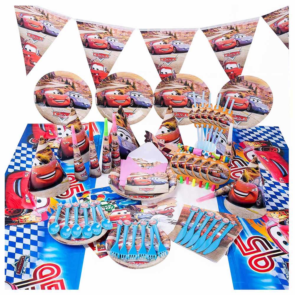 Highland - Mcqueen Car Disposable Tableware Set