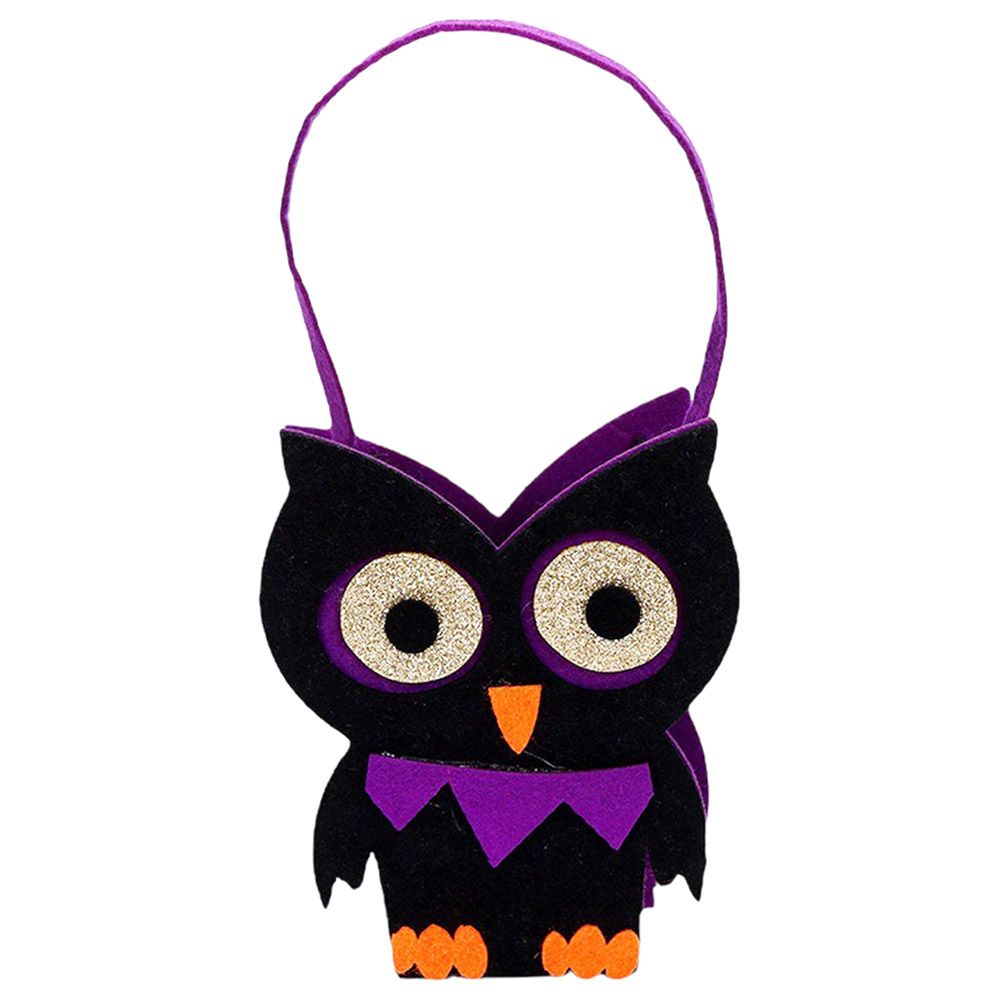 Highland - Halloween Trick Or Treat Owl Felt Candy Bag