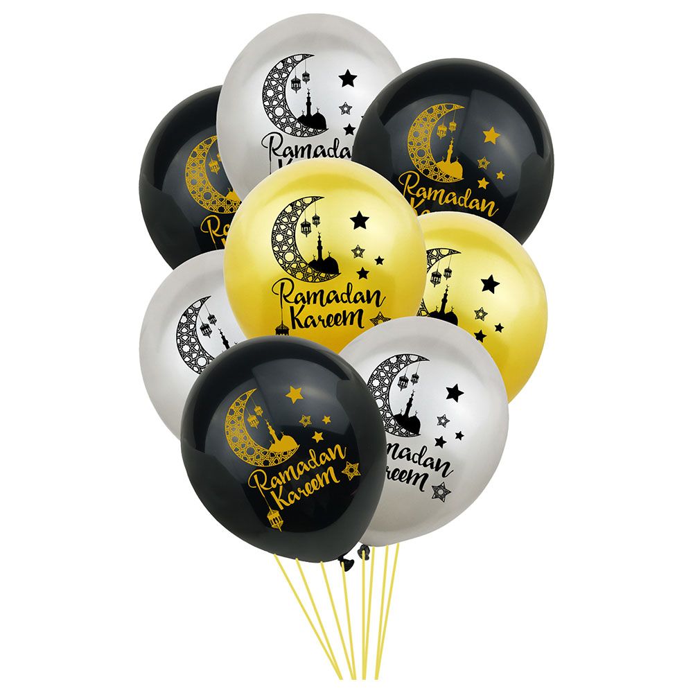 Highland - Ramadan Kareem Balloons For Decorations - 20pcs