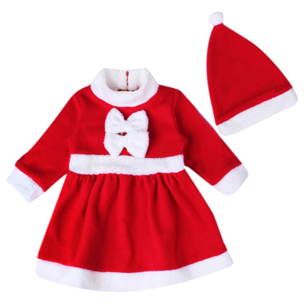 Highland - Girl Santa Claus Costume - Red