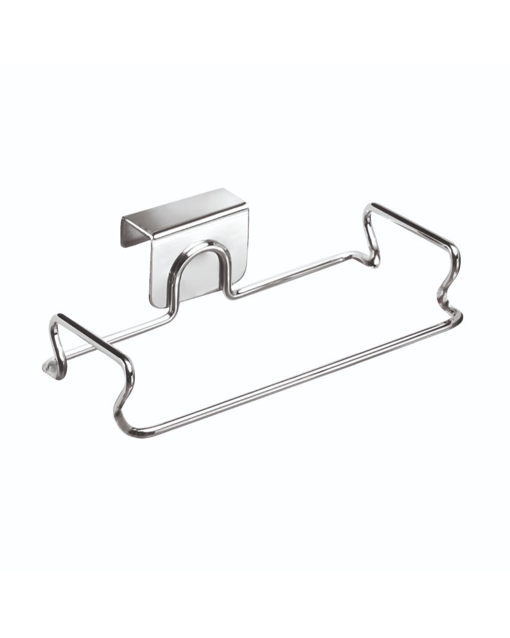 Inter Design - Classico Over The Cabinet Bag Holder - Chrome