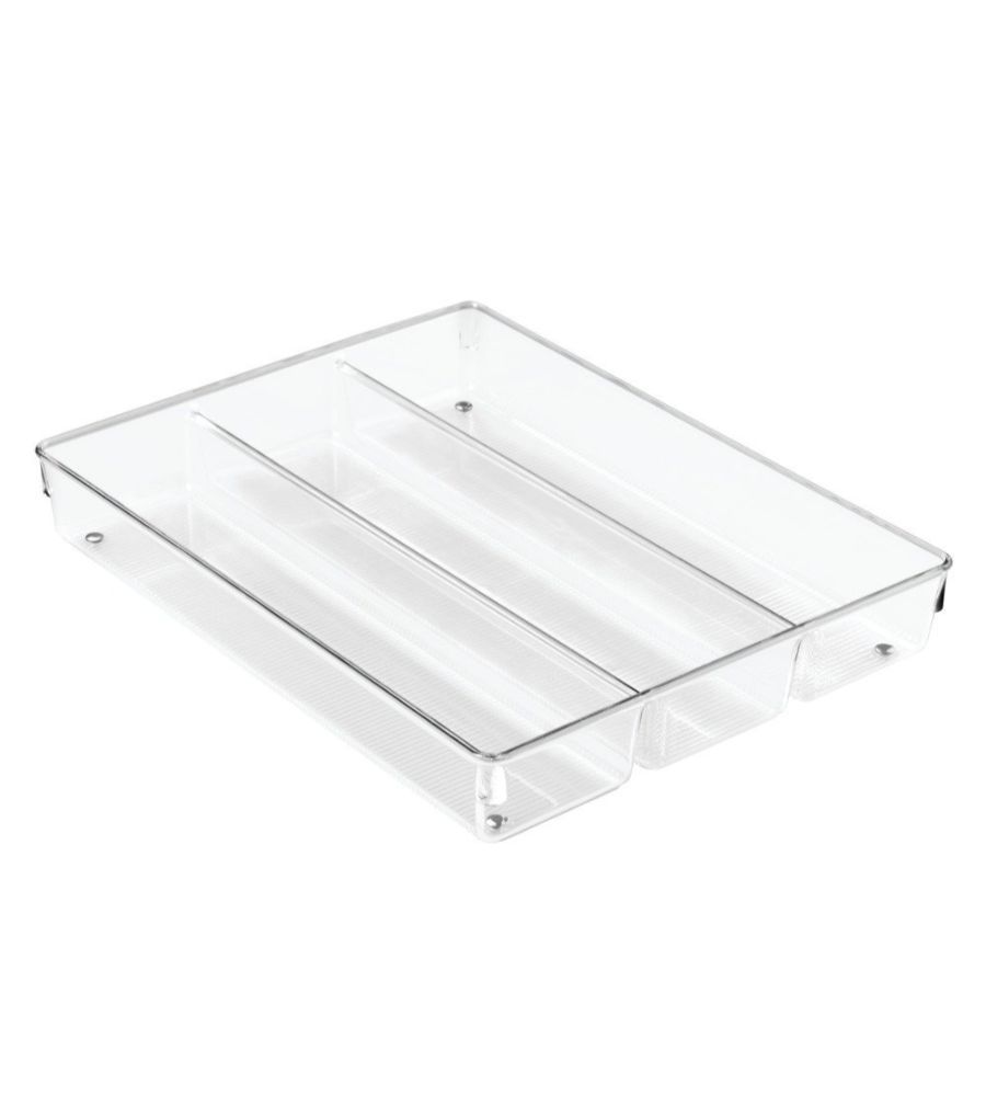 Inter Design - Linus Utensil Organizer - Clear