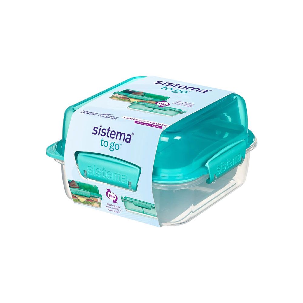 Sistema - Lunch Stack To Go 1.24L - Green