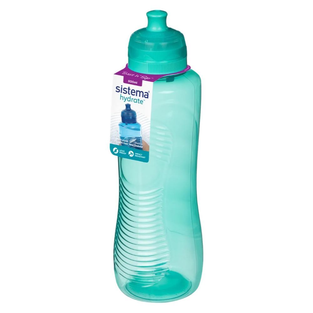 Sistema - 800ml Gripper Bottle - Green