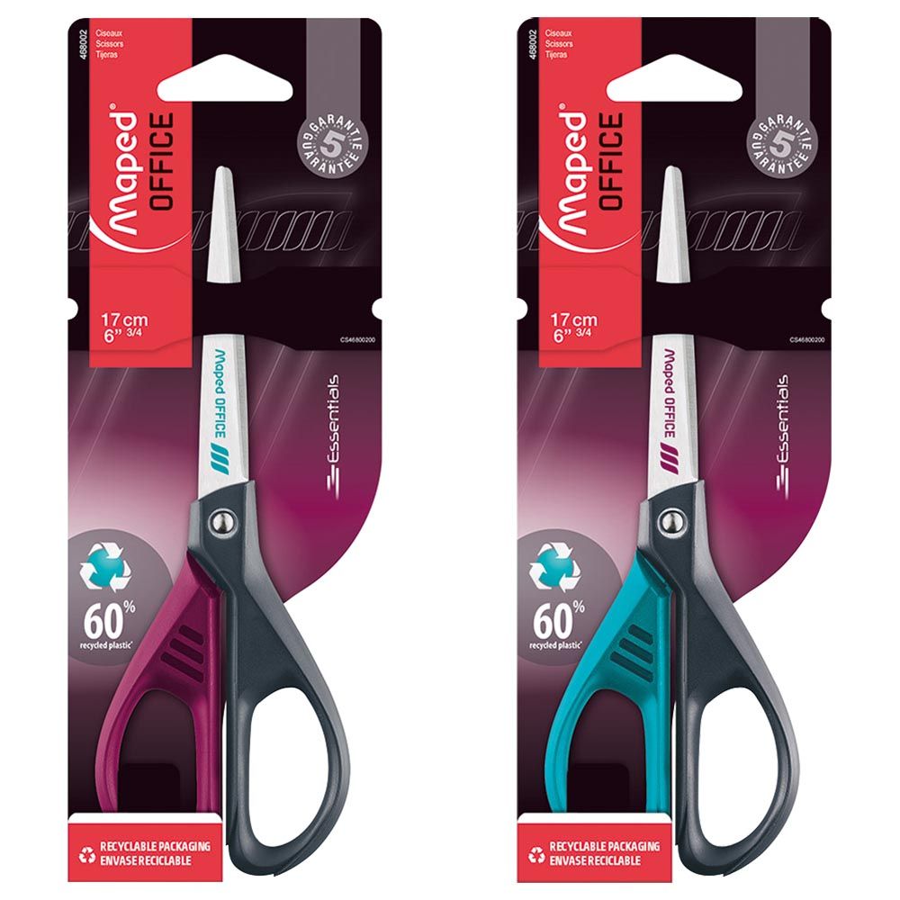 Maped - Essentials Deco Scissor - 17cm - Color May Vary