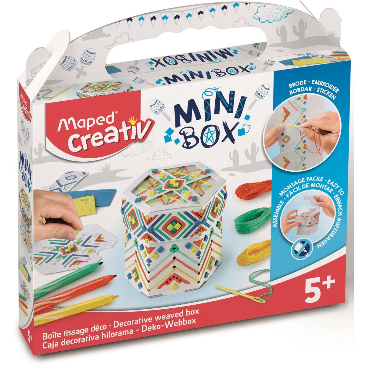 Maped - Creativ Mini Box Decorative Weaved