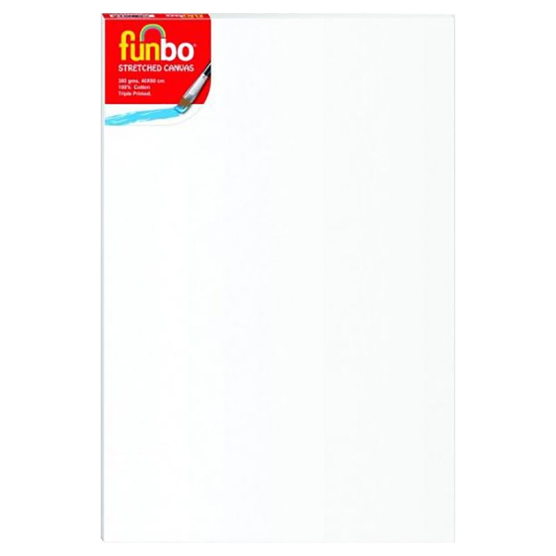 Funbo - Stretched Canvas 380gms - 40x60cm