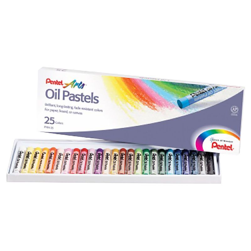 Pentel - Oil Pastel Set of 25 Colors