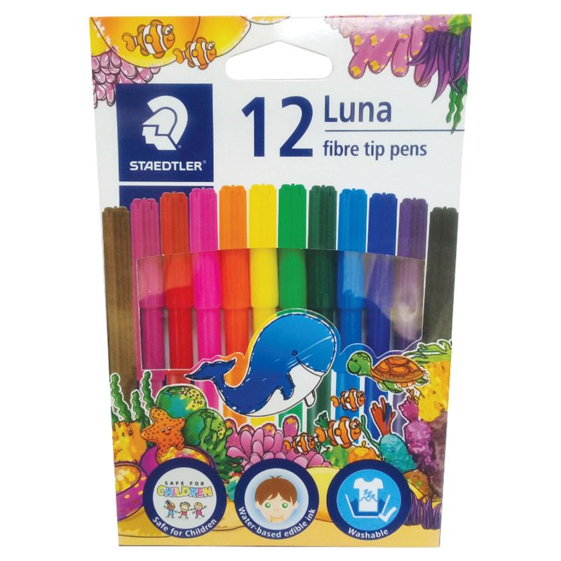 Staedtler - Luna Fibre-Tip Pen Set (12pcs)