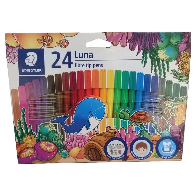 Staedtler - Luna Fibre-Tip Pen Set (24pcs)