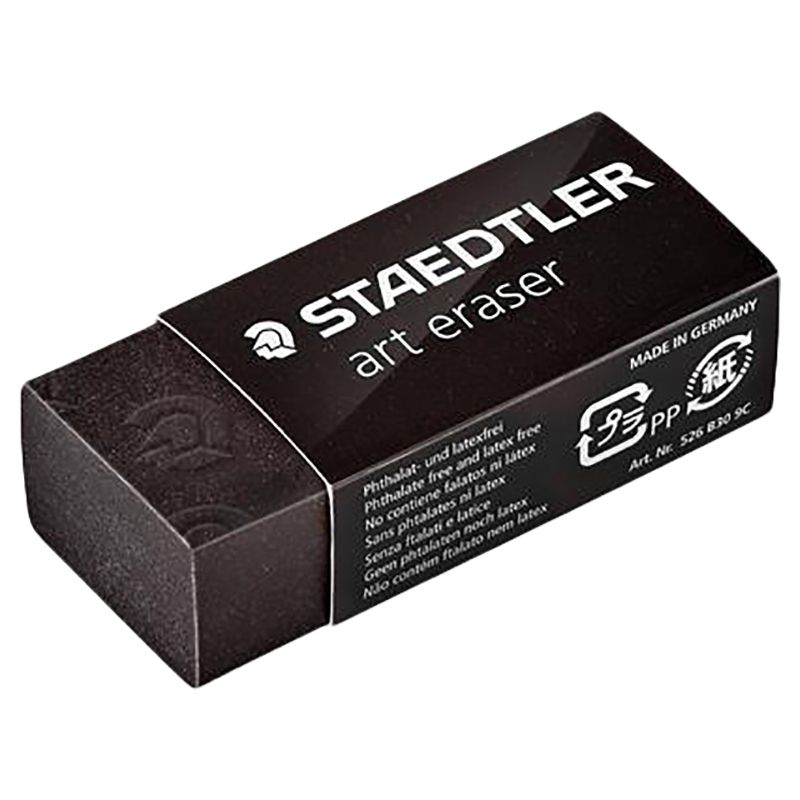 Staedtler - Rasoplast Black Eraser 2Pcs