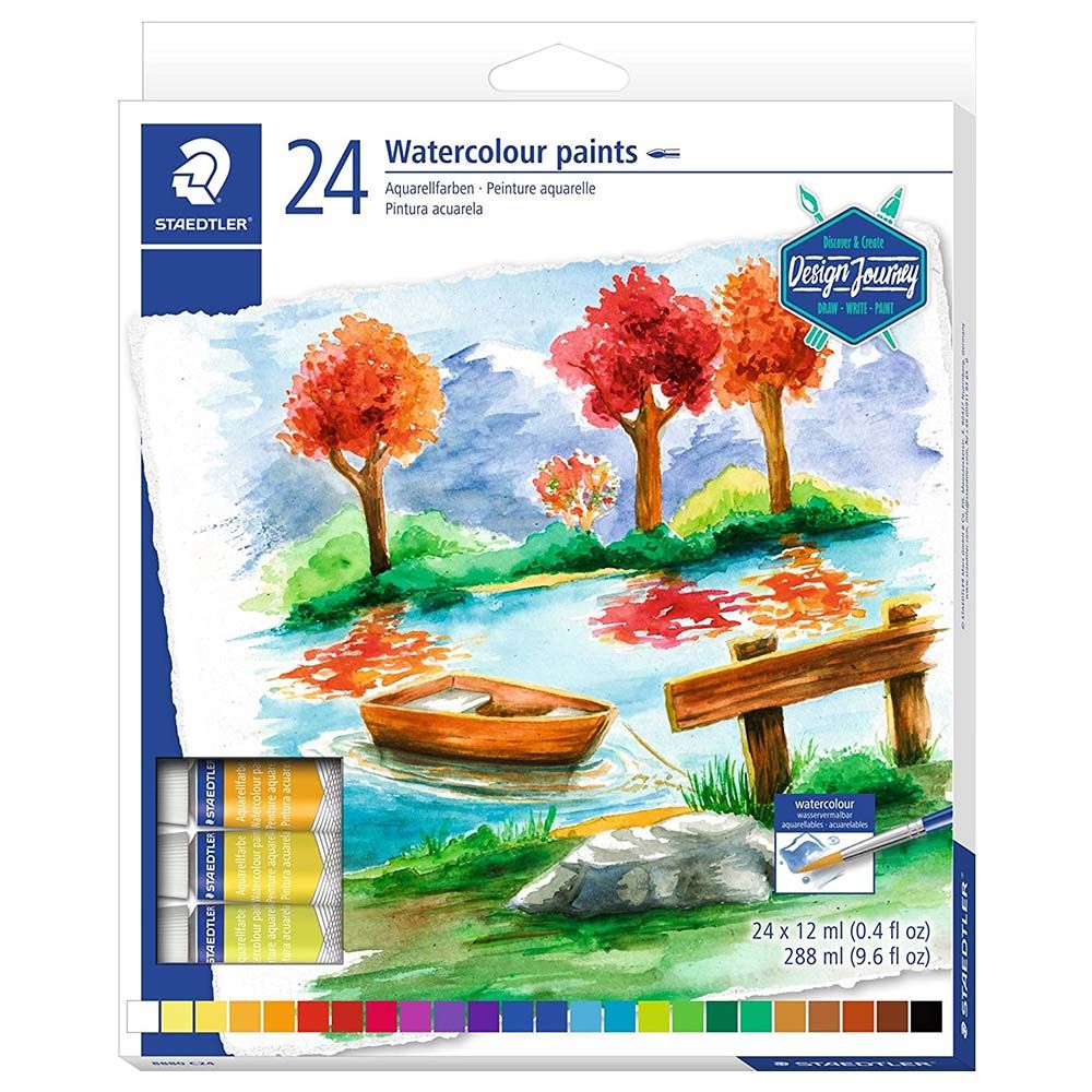 Staedtler - 24 Water Coloring Paint Tubes